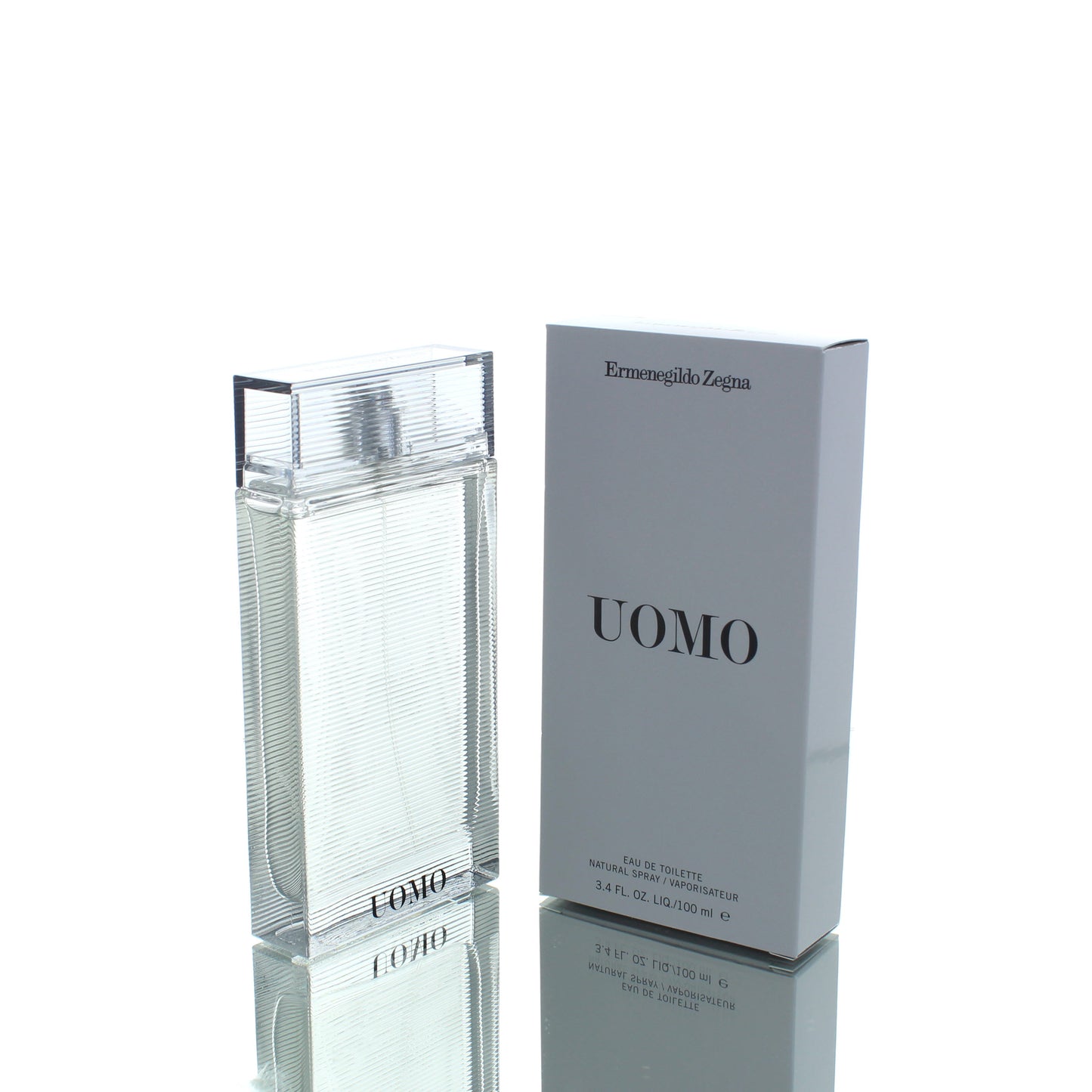Zegna Uomo For Man Eau De Toilette Perfume Boxed